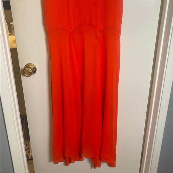 Aqua Gown by De La Vali size 8 - Picture 4 of 8